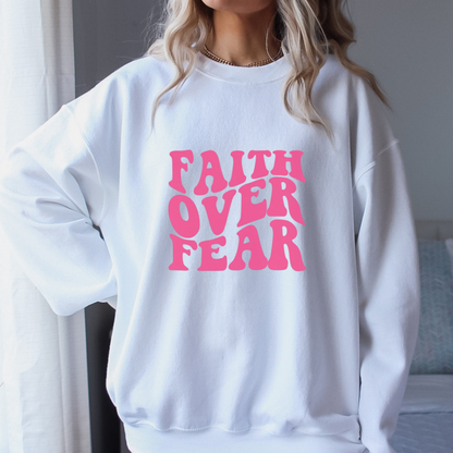 Unisex Sweatshirt faith over fear