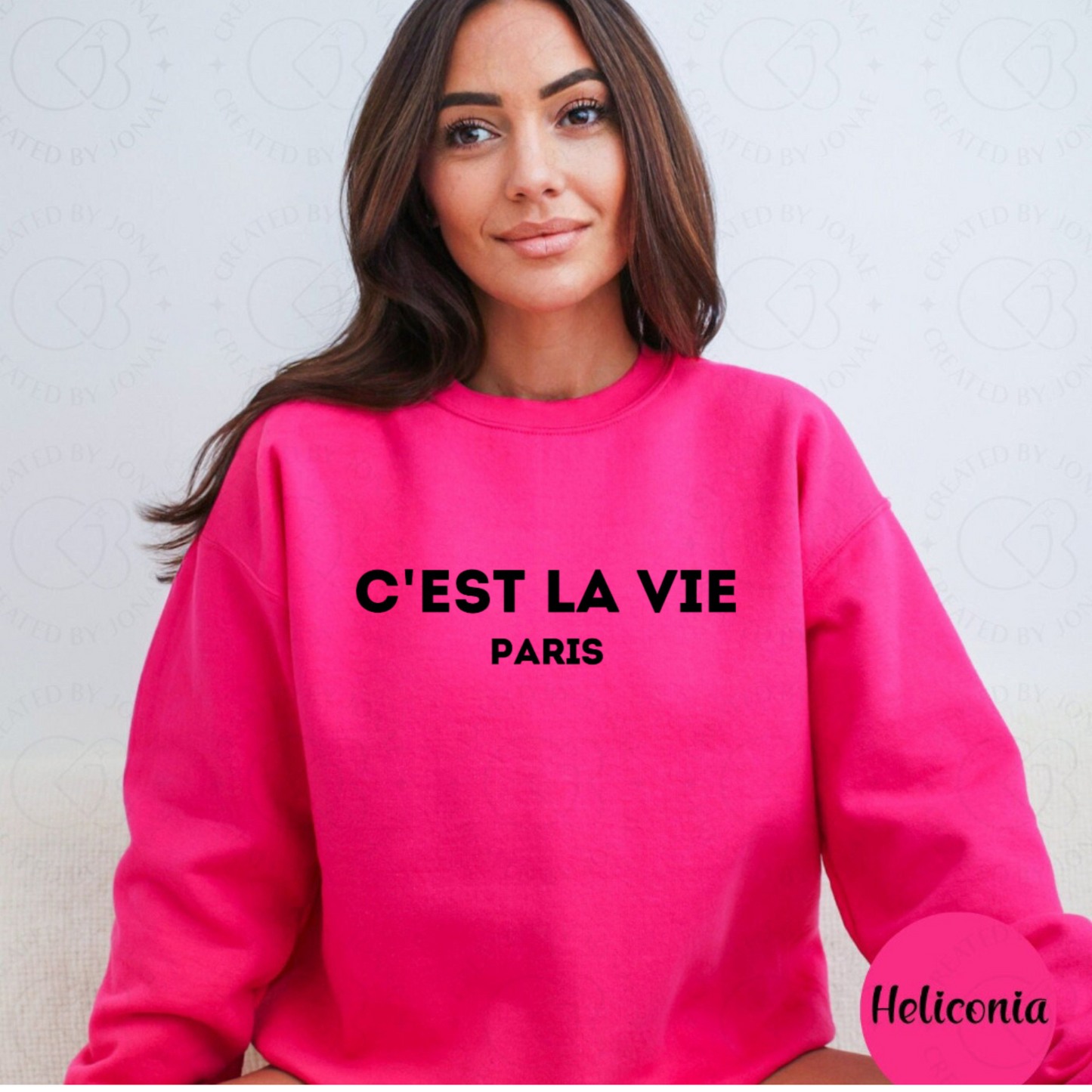 Sweatshirt C' est la vie paris