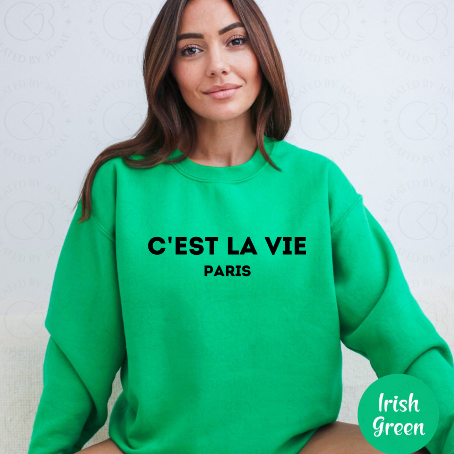 Sweatshirt C' est la vie paris