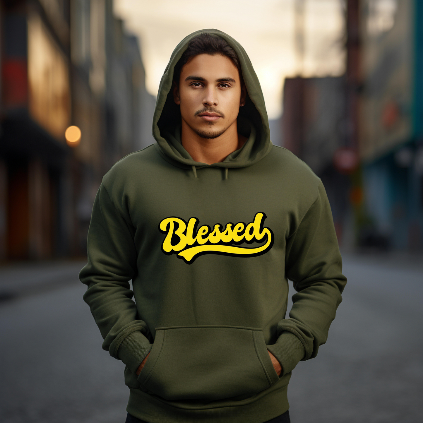 unisex hoodie blessed