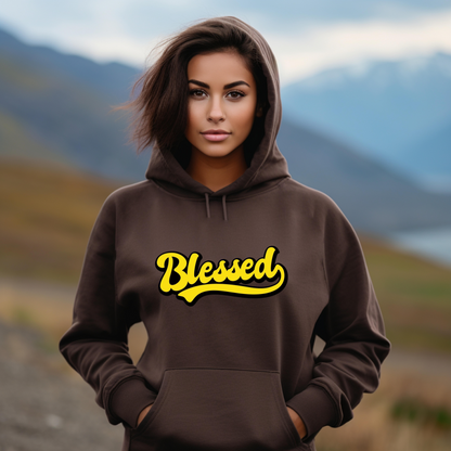 unisex hoodie blessed